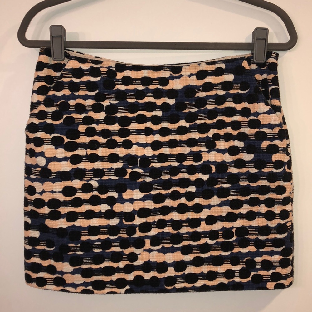 Diane von Furstenberg multicolor mini skirt